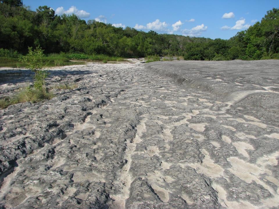 Geology of McKinney Falls Exploration Table 2